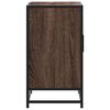 vidaXL Waschbeckenunterschrank Braun Eichen-Optik 65x33x60 cm