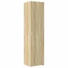 vidaXL Hochschrank Schmal Sonoma-Eiche 50x42,5x225 cm Holzwerkstoff