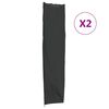 vidaXL Sonnenschirm-Schutzh&uuml;llen 2 Stk. 240x57/57cm 420D Oxford-Gewebe