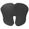 vidaXL Sitzkissen Einfarbig Dunkelgrau 50 x 43 x 10 cm Viscoschaum