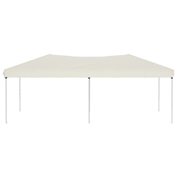 vidaXL Partyzelt Faltbar Creme 3x6 m