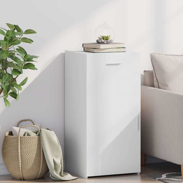 vidaXL Sideboard Wei&szlig; 45x42,5x93 cm Holzwerkstoff