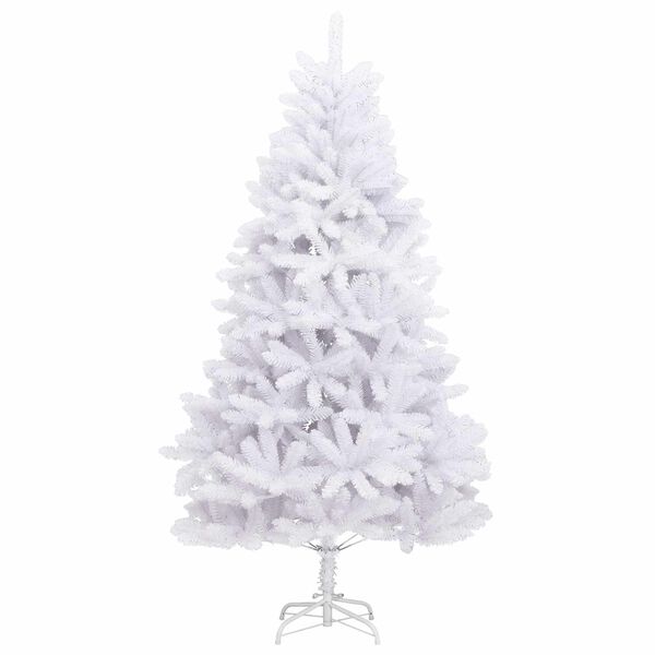 vidaXL K&uuml;nstlicher Weihnachtsbaum Wei&szlig; 300 cm PVC und Metall