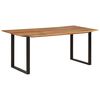 vidaXL Esstisch 180&times;90&times;76 cm Massivholz Akazie