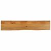 vidaXL Tischplatte mit Baumkante 140x30x3,8 cm Massivholz Mango