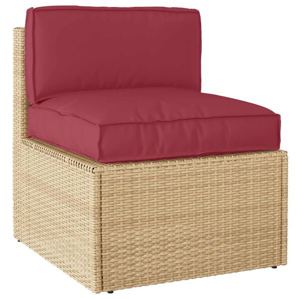 vidaXL Kissen Blatt Blattmuster 80 x 80 x 52 cm Oxford-Stoff