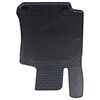 vidaXL Autofu&szlig;matte 4 pcs Schwarz Geeignet f&uuml;r GLC 2016-2022 Gummi