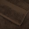 vidaXL Premium G&auml;stet&uuml;cher SOLUND 4 Stk. Braun 30x50 cm 600 g/m&sup2;