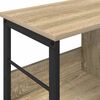 vidaXL B&uuml;cherregal Sonoma-Eiche 82 x 32 x 47 cm Holzwerkstoff