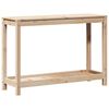 vidaXL Pflanztisch mit Ablage 108x35x75 cm Massivholz Kiefer