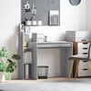 vidaXL Schreibtisch Graues Sonoma 100 x 40 x 90 cm Holzwerkstoff