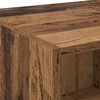 vidaXL Highboard Altholz 45 x 42,5 x 185 cm Holzwerkstoff