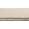 vidaXL Garten-Sitzkissen 4 Stk. Taupe 45x45x2 cm Quadratisch