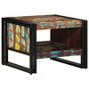 vidaXL Couchtisch Mehrfarbig 50x50x38 cm Altholz Massivholz
