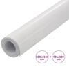 vidaXL Autofolien 2 Stk. 4D Wei&szlig; 100x150 cm+50x150 cm
