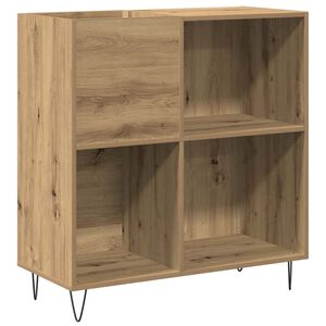 vidaXL Schallplattenschrank Artisan-Eiche 85 x 38 x 89 cm