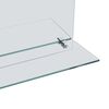 vidaXL Wandspiegel mit Regal 50&times;70 cm Hartglas