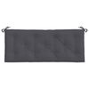 vidaXL Gartenbank-Auflagen 2 Stk. Anthrazit 120x50x7 cm Oxford-Gewebe