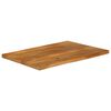 vidaXL Tischplatte mit Baumkante 100x60x2,5 cm Massivholz Mango