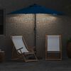vidaXL Garten-Sonnenschirm Azurblau 294 x 150 x 223 cm