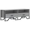 vidaXL TV-Schrank Grau Sonoma 122x34x41 cm Holzwerkstoff