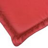vidaXL Sonnenliegen-Auflage Rot 200x70x3 cm Oxford-Gewebe