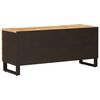 vidaXL TV-Schr&auml;nk mit Speicher Braun 105 x 33 x 46 cm Massivholz Mango