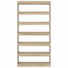 vidaXL Bücherregal Sonoma-Eiche 100 x 30 x 198 cm Holzwerkstoff