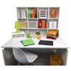 Exacompta Big-Box Schubladenbox Black Office mit 4 Laden Wei&szlig;