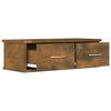 vidaXL Wandschrank R&auml;uchereiche 60x26x18,5 cm Holzwerkstoff