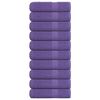 vidaXL Handt&uuml;cher FROGN 10 Stk. Lila 50x100 cm 360 g/m&sup2;