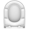SCH&Uuml;TTE Toilettensitz WHITE Duroplast D-Form