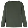 Kinder-Langarmshirt Khaki 104