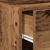 vidaXL Sideboard mit Schubladen Altholz 30 x 42,5 x 93 cm