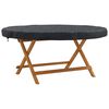vidaXL Abdeckung f&uuml;r den Tisch im Freien 142 x 142 x 10 cm