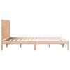 vidaXL Massivholzbett Extra Lang ohne Matratze 160x210 cm