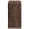 vidaXL Wandschrank 100x16x30 cm Eichen-Optik Holzwerkstoff