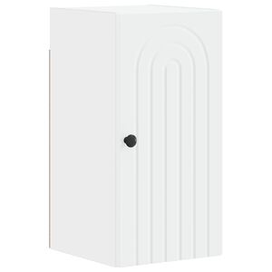 vidaXL Badezimmer-Wandschrank ALKMAAR Wei&szlig; 30 x 31 x 59 cm