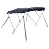 vidaXL 3-Bow Bimini-Top mit Seitenteilen 183x(170-182)x137 cm
