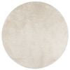 vidaXL Teppich OVIEDO Kurzflor Beige &Oslash; 120 cm