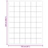 vidaXL Winterbettdecke Gepolstert Dunkelblau 155 x 220 cm Mikrofaser
