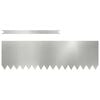vidaXL Raseneinfassung 10 Stk. 100 x 0,05 x 30 cm Verzinkter Stahl