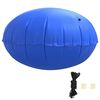vidaXL Winter Poolkissen Blau &Oslash; 220 x 140 cm PVC