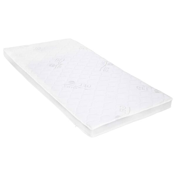 vidaXL Matratzenauflage 100 x 200 cm Gelschaum 7 cm