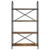 vidaXL B&uuml;cherregal Ger&auml;ucherte Eiche 80 x 30 x 146 cm Holzwerkstoff