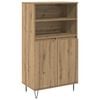 vidaXL Hochboard Braun 60 x 36 x 110 cm Holzwerkstoff