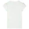 Kinder-T-Shirt Ecru 116