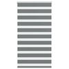 vidaXL Doppelrollo Dunkelgrau 75x150 cm Stoffbreite 70,9 cm Polyester