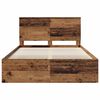 vidaXL Bettrahmen Altholz 160 x 200 cm Massives Kiefernholz