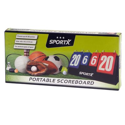 SportX Anzeigetafel mit Knopfverschluss